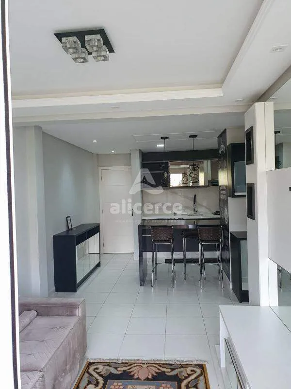 Imagem Apartamento Pronto para Morar - 2 Dorms, 64m², Todo Mobiliado em Serraria, São José/SC