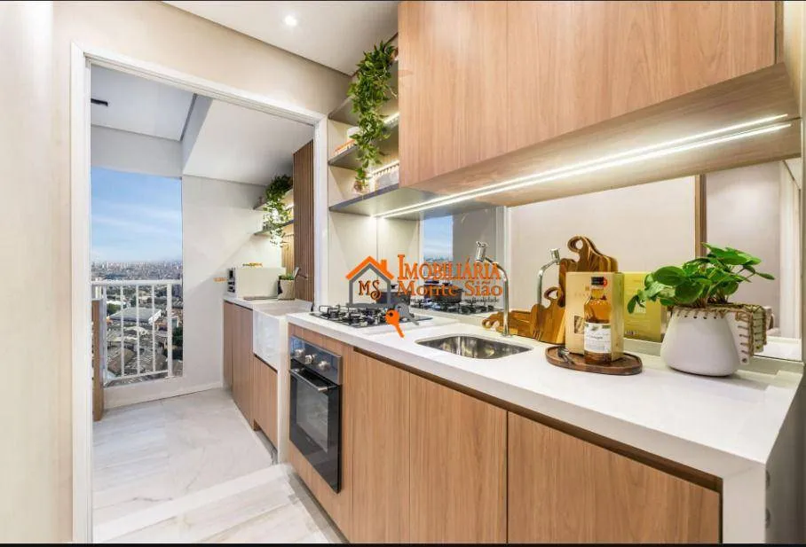 Imagem Apartamento com 2 dormitórios à venda, 42 m² por R$ 415.000,00 - Vila das Bandeiras - Guarulhos/SP
