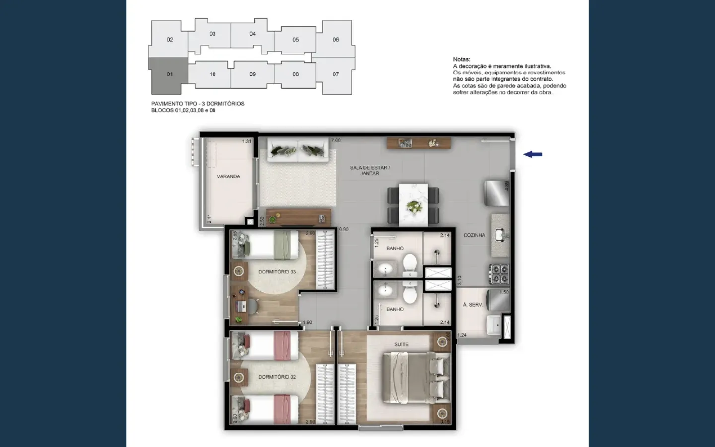 Imagem Apartamento com 2 Quartos à Venda, 54 metros em Barra da Tijuca - Rio de Janeiro