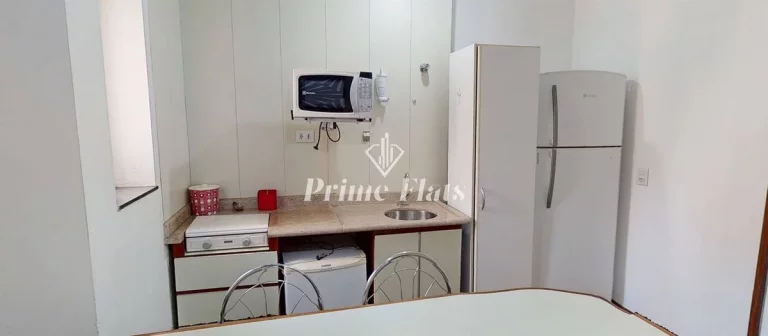 Imagem Flat disponível para locação no The Plazza Residence Flat no Jardim Paulista, com 40m², 1 dormitório e 1 vaga de garagem