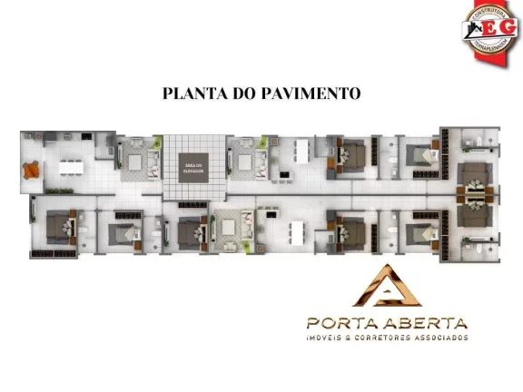 Imagem APTO 3 QUARTOS, SENDO 1 SUITE, BELVEDERE - COD 484