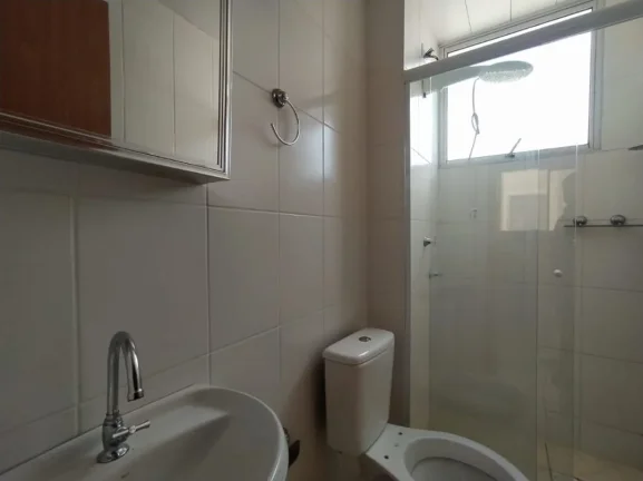 Imagem AP2500 - Área Útil: 45,95 m², com 02 dormitórios, sala integrada com a cozinha, banheiro social ...