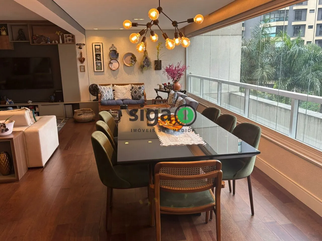 Imagem Apartamento à Venda no Brooklin ? 189m², 3 Quartos, 3 Vagas e Lazer Completo