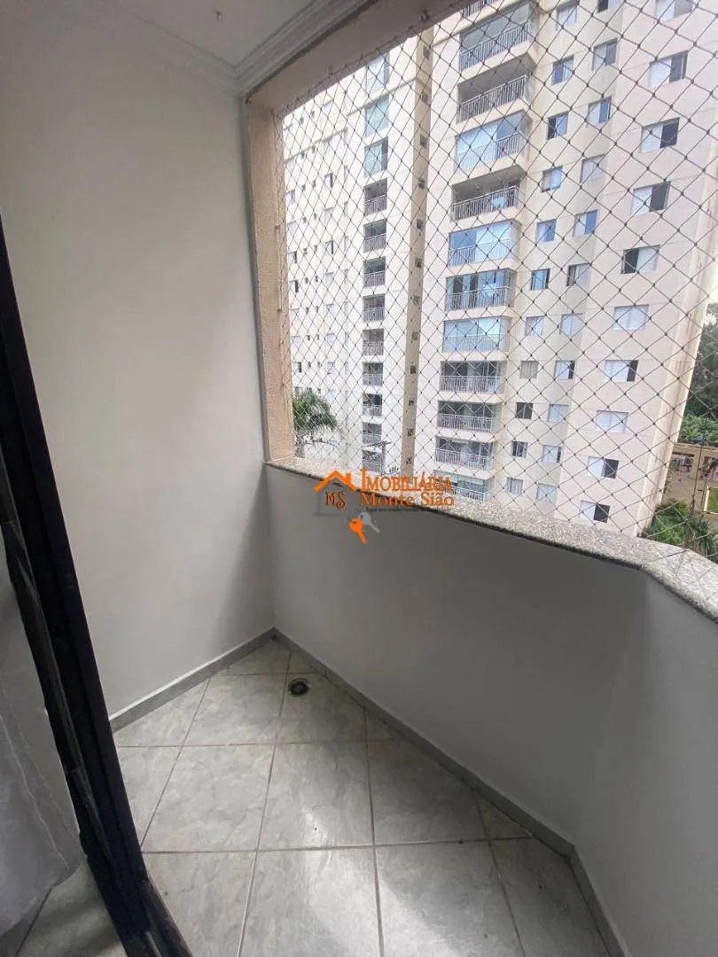 Imagem Apartamento com 2 dormitórios, 62 m² - venda por R$ 390.000,00 ou aluguel por R$ 3.537,00/mês - Centro - Guarulhos/SP