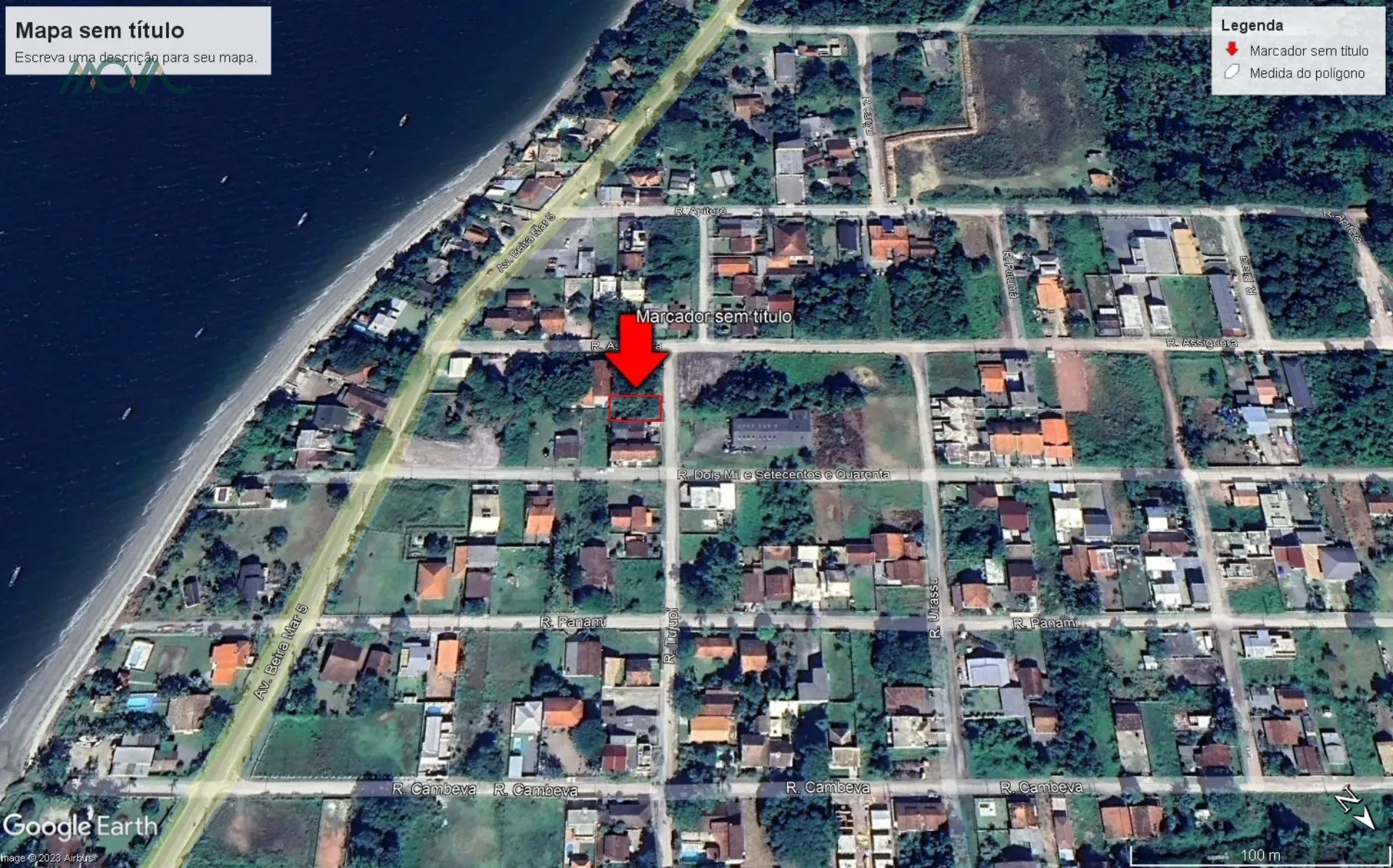 Imagem Terreno disponível no Balneário Farol do Itapoá II, localizado no bairro Pontal do Norte. Com dim...