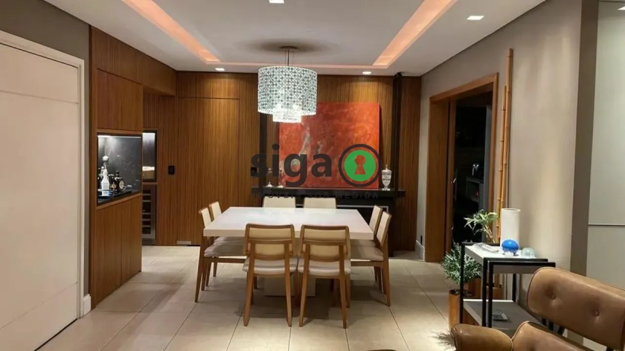 Imagem Apartamento na Vila Andrade com 3 quartos e 3 vagas, mobiliado de 170m²
