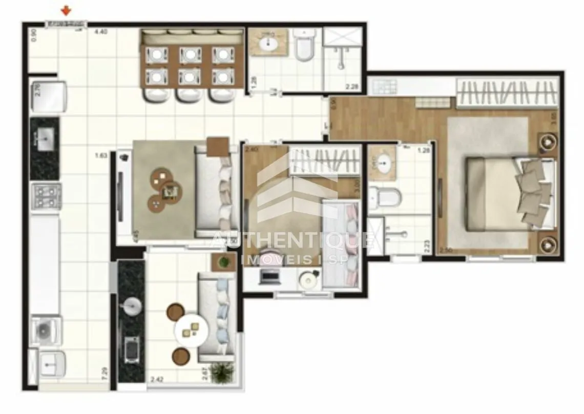 Imagem Class Varanda Mariana - Apartamento à venda no bairro Chácara Inglesa - São Paulo/SP, Zona Sul