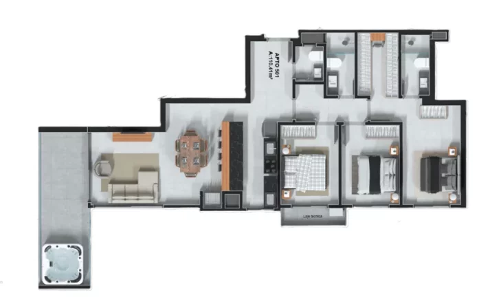 Imagem Arco do Triunfo - Residencial - Apartamento à venda no bairro Zona Nova - Capão da Canoa/RS