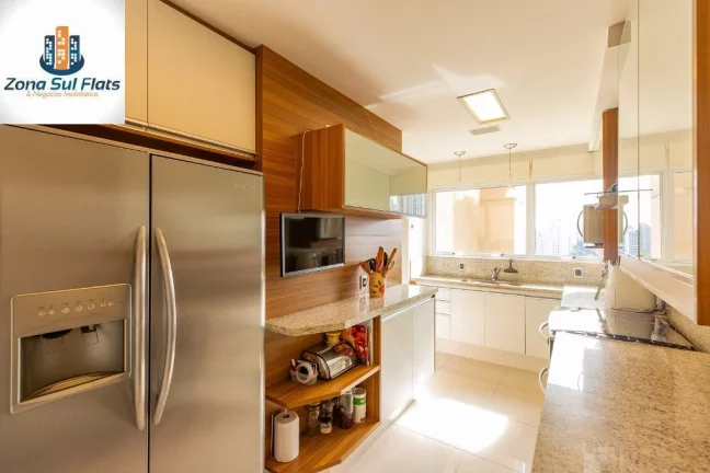Imagem Apartamento Alto Padrão à Venda No Campo Belo Com 3 Suítes e 3 Vagas - Varanda Gourmet