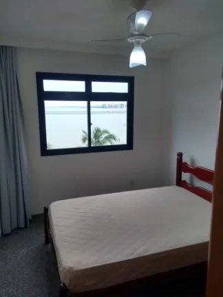 Imagem Apartamento Para Alugar Temporada De Frente Para O Mar Linda Vista da Praia Edifício Omar Prata Avenida Beira Mar Praia do Morro Guarapari Localizado