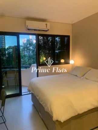 Imagem Flat disponível para venda no Le Bougainville, com 56m², 1 dormitório e 1 vaga de garagem