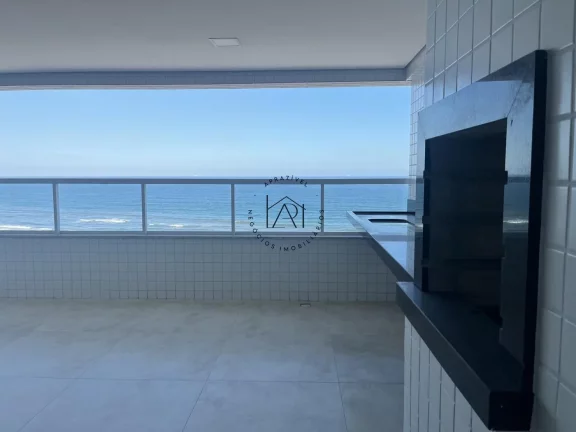 Imagem Apartamento Frente Mar para Venda em Praia Grande, Caiçara, 3 dormitórios, 3 suítes, 4 banheiros, 3 vagas