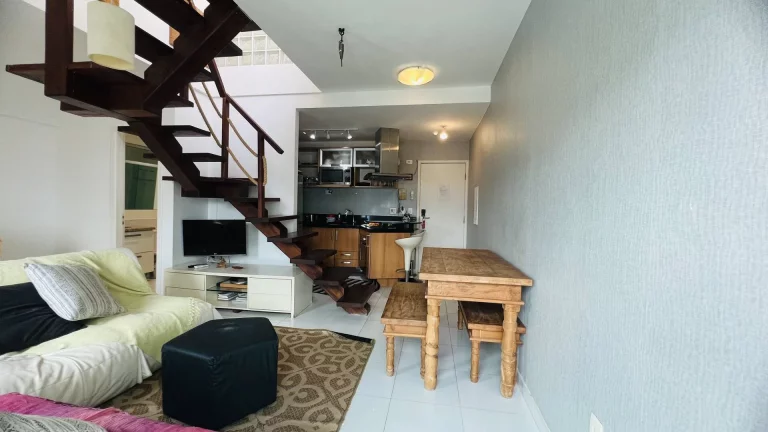 Imagem Flat à venda Riviera módulo 6 andar alto finamente decorado