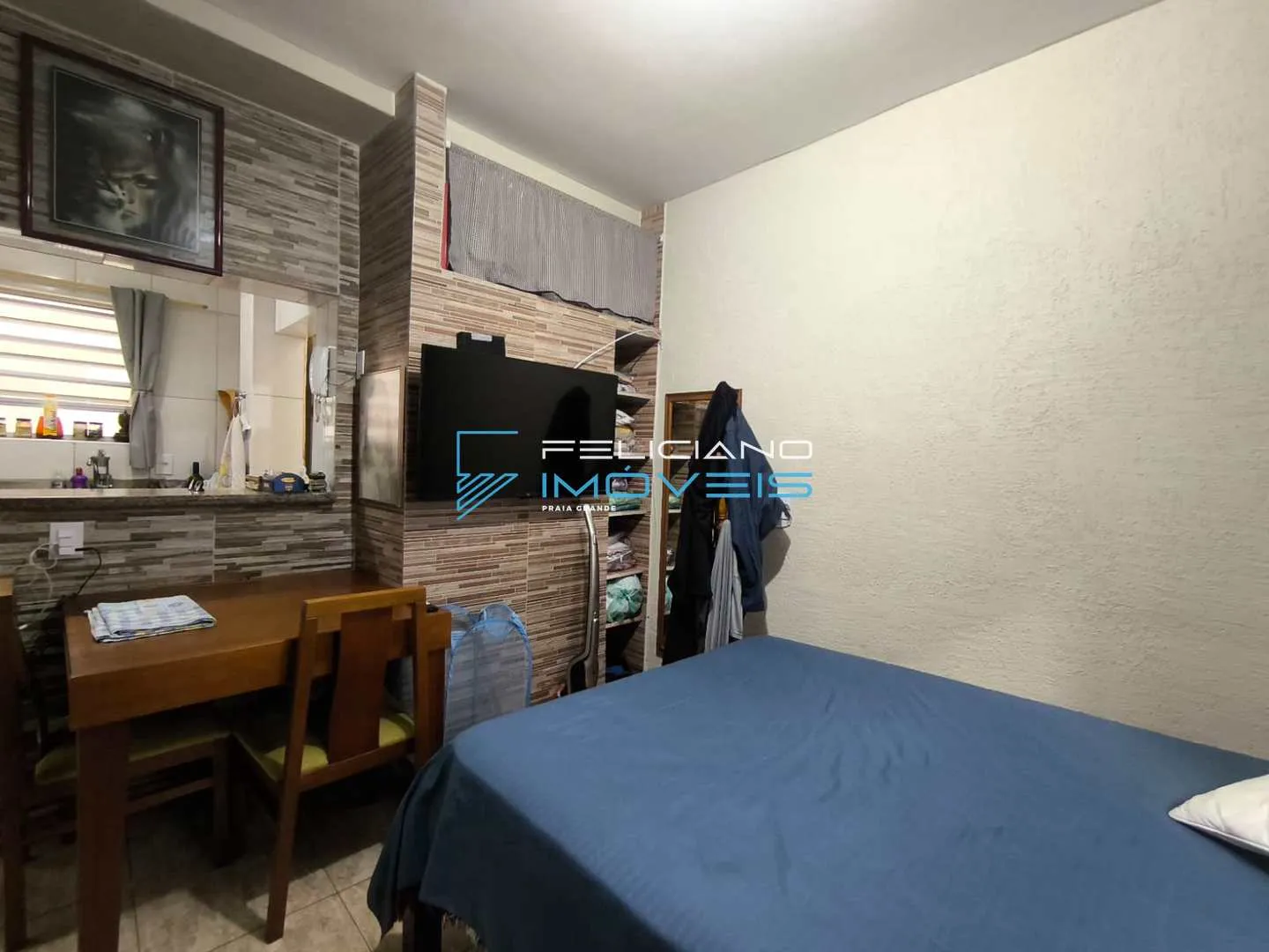 Imagem Kitnet com 1 quarto, Boqueirão, Praia Grande - R$ 180 mil, Cod: 6779