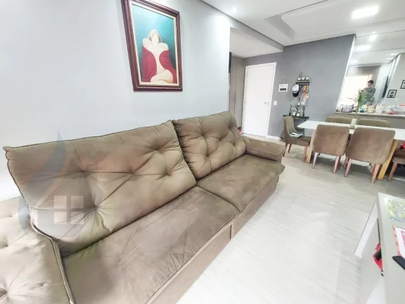 Imagem Apartamento de 2 dormitórios sendo 1 suíte, 2 banheiros, 2 vagas, com 65m² em Rudge Ramos/SBC