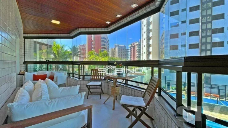 Imagem Apartamento Pé na Areia à venda, com 3 dormitórios 2 suítes 107m² - Riviera de São Lourenço, Bertioga SP