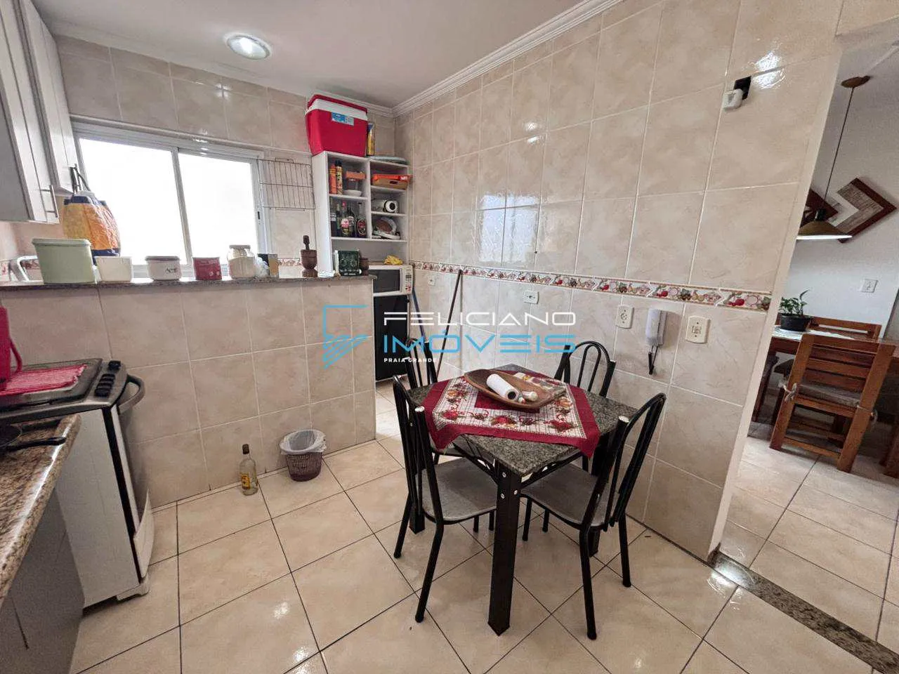 Imagem Apartamento com 3 quartos, Aviação, Praia Grande - R$ 583 mil, Cod: 6772