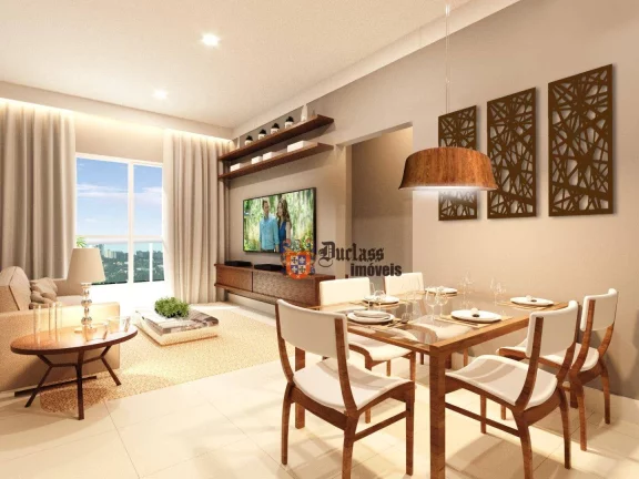 Imagem Apartamento com 2 dormitórios à venda, 73,83 m² a partir de R$ 724.641, - Astúrias- Guarujá/SP