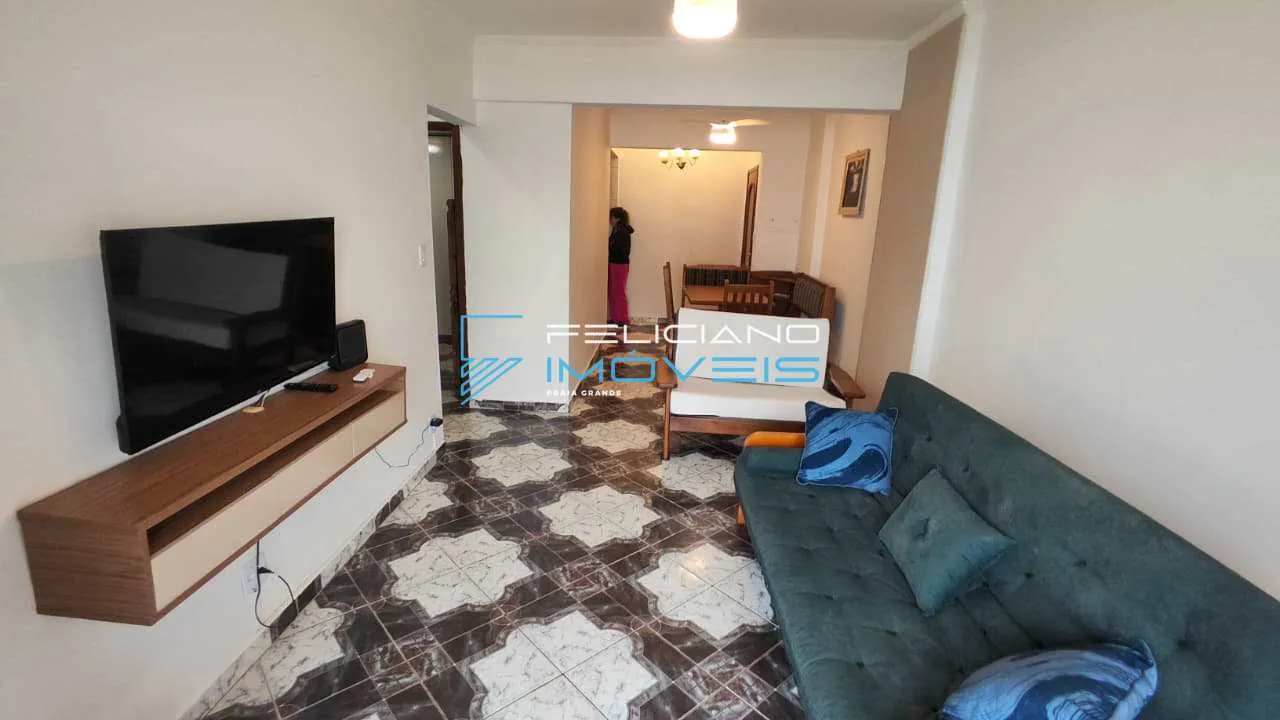 Imagem Apartamento com 2 quartos, Aviação, Praia Grande - R$ 480 mil, Cod: 7493