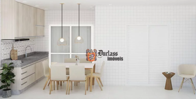 Imagem Cobertura com 4 dormitórios à venda, 175,59 m² por R$ 1.406.129, - Jardim Caiahu - Mongaguá/SP