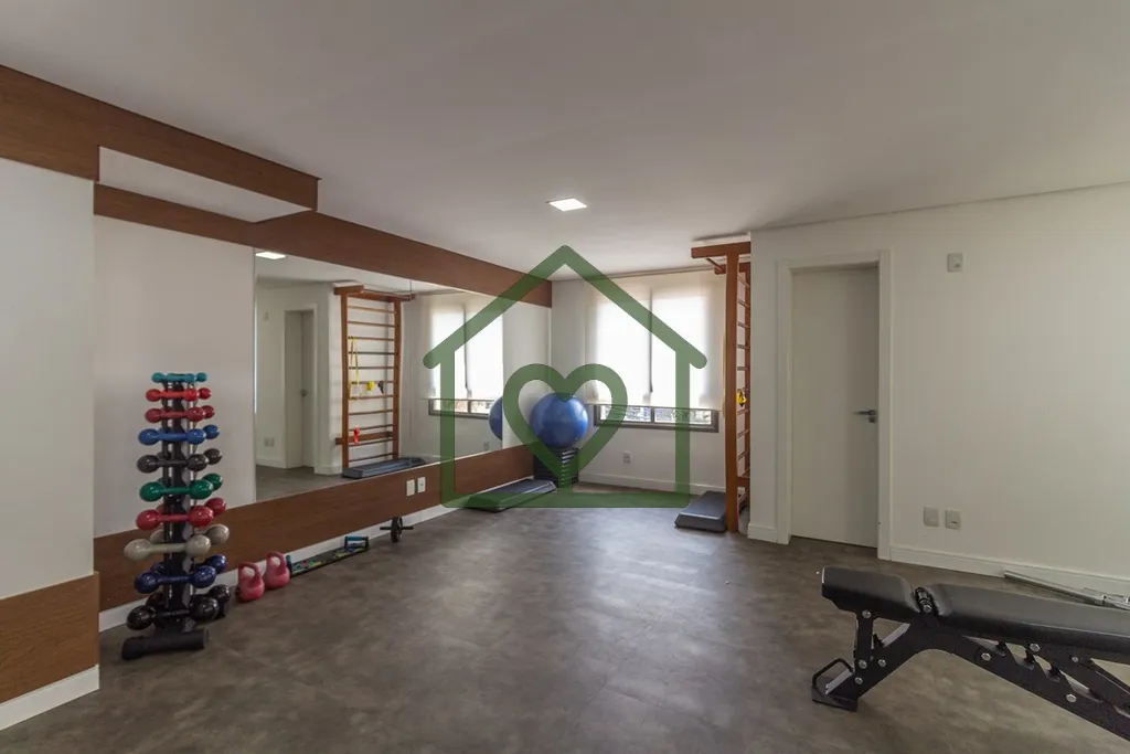 Imagem Excelente apartamento novo, ensolarado, 1 dormitório 45m2 com vaga de garagem em prédio com salão...