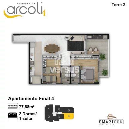 Imagem ENTRADA A PARTIR DE R$21.000,00 - LANÇAMENTO EM PRAIA GRANDE