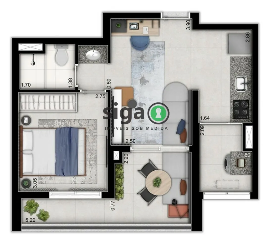 Imagem Apartamento para venda no Butantã, São Paulo - SP
