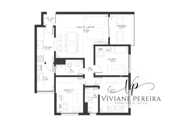 Imagem Apartamento para locação Allegra São Francisco - Vila São Francisco