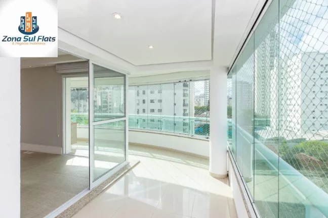 Imagem Apartamento à Venda Em Moema Com 3 Suítes e 4 Vagas - Varanda Gourmet