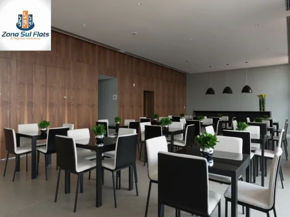 Imagem Lindo Apartamento Mobiliado à Venda No Brooklin Com 1 Suíte e 1 Vaga