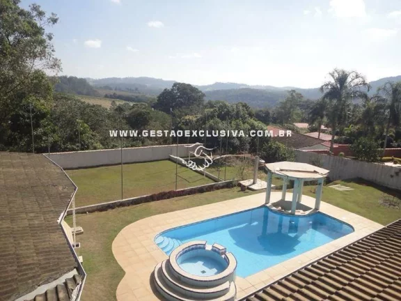 Imagem CHÁCARA Condomínio 4 Suítes, Piscina com bar molhado Campo de Futebol.