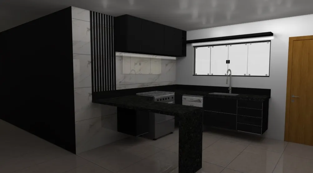 Imagem Casa Sobrado de 218m² Localizada no RESIDENCIAL LE FRANCE!