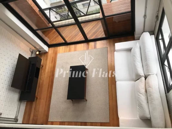 Imagem Flat disponível para venda no Condomínio Edifício Loft São Paulo II, com 75m², 1 dormitório e 2 vagas