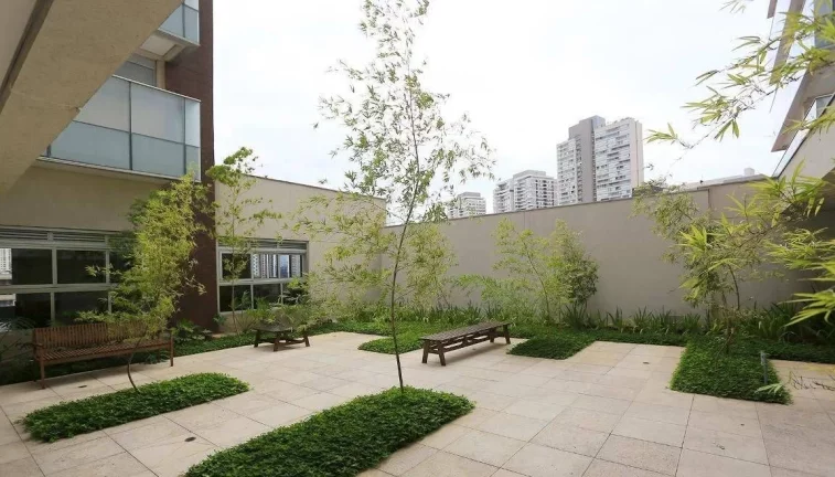 Imagem Flat disponível para locação no Condomínio Add Nova Berrini, com 33m², 1 dormitório e 1 vaga