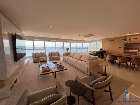 Imagem Apartamento Frente Mar para Venda em Balneário Camboriú, CENTRO, 5 dormitórios, 5 suítes, 6 banheiros, 5 vagas