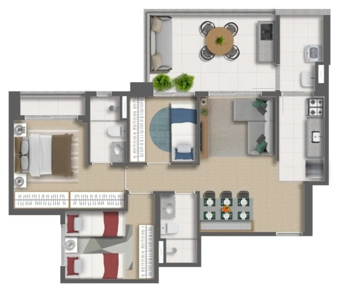 Imagem APARTAMENTO RESIDENCIAL em São Paulo - SP, Vila Mascote