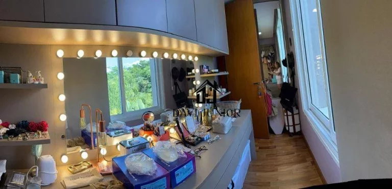 Imagem Casa com 4 suites à venda, 393 m² por R$ 4.600.000 - Condomínio AlphaVille Nova Esplanada 1 - Votorantim/SP