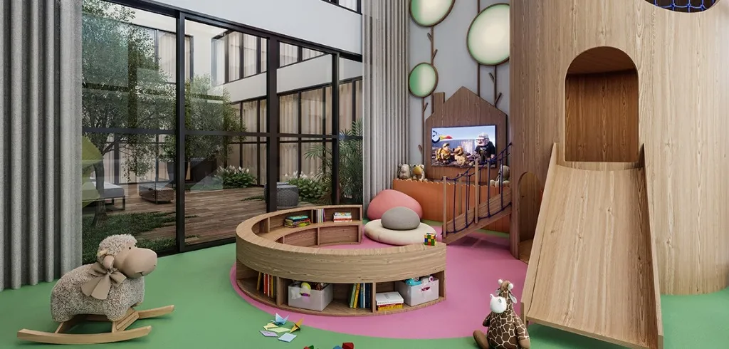Imagem Aluguel de Apartamento de Luxo na Barra Funda, São Paulo-SP: 2 Quartos, 2 Suítes, 3 Banheiros, 2 Vagas de Garagem - 111m² - Edifício Domum Perdizes.
