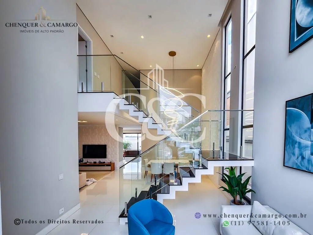 Imagem Casa à Venda no Condomínio Brisas do Lago, Jardim Novo Mundo, Jundiaí - 304M² Construídos, Piscina Face Norte