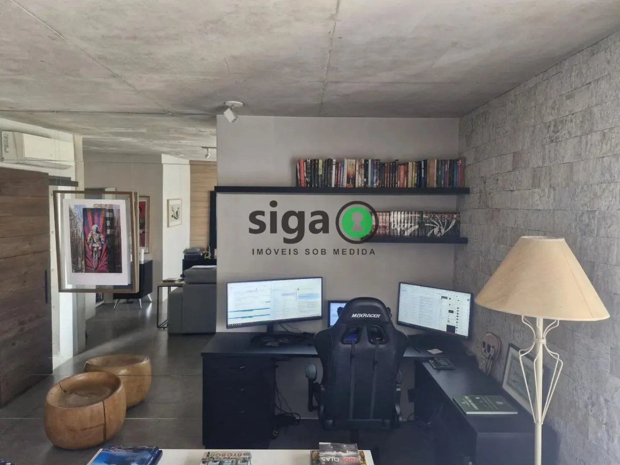 Imagem Apartamento no Brooklincom, 90 metros, 1 Dormitório, 2 Vagas