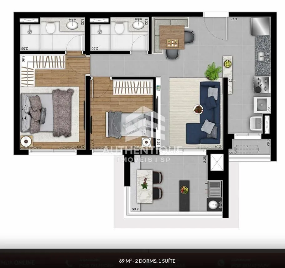 Imagem ASTRAL SAUDE - Apartamento à venda no bairro Saúde - São Paulo/SP, Zona Sul