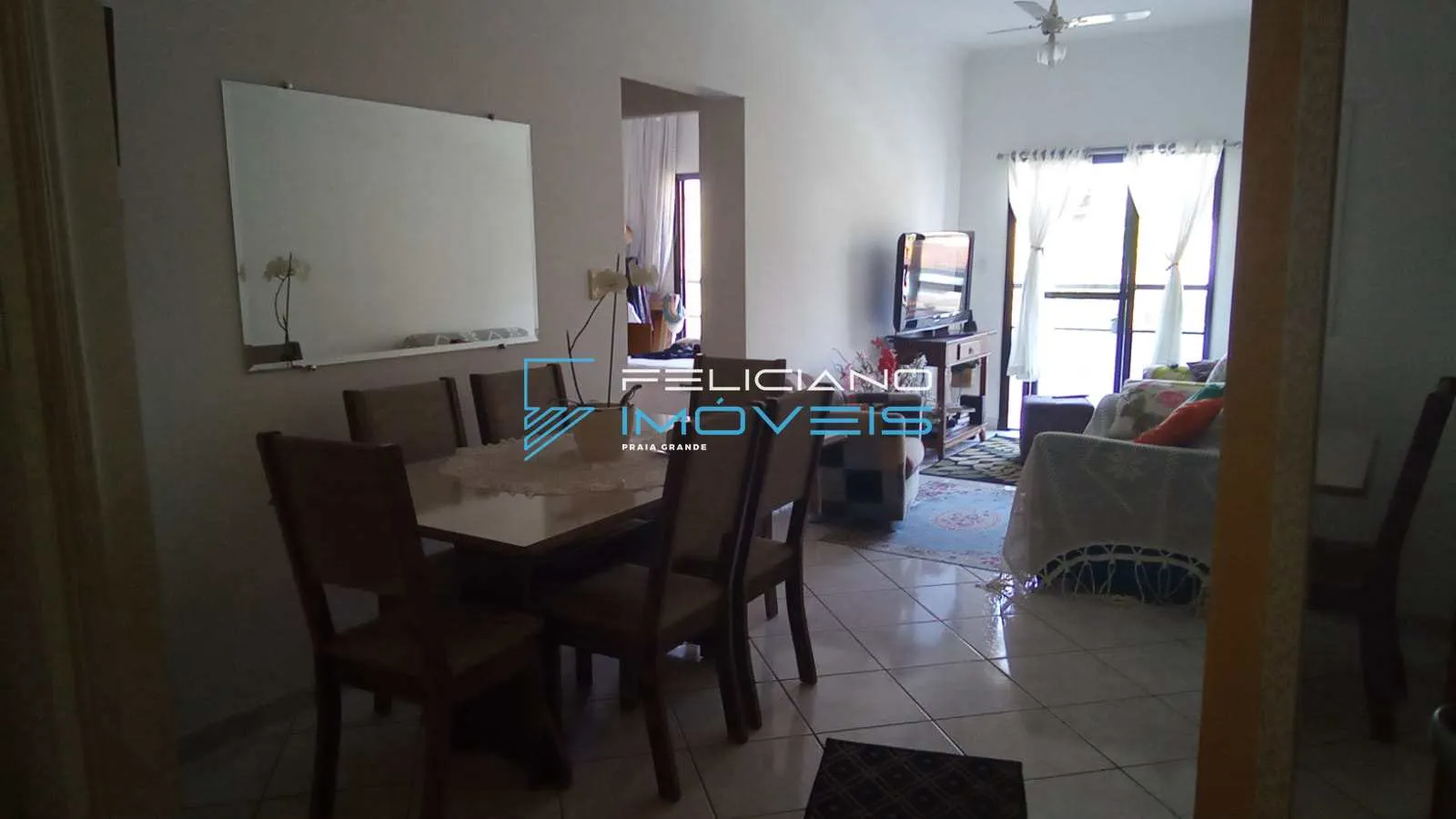 Imagem Apartamento com 2 quartos, Caiçara, Praia Grande - R$ 430 mil, Cod: 3184