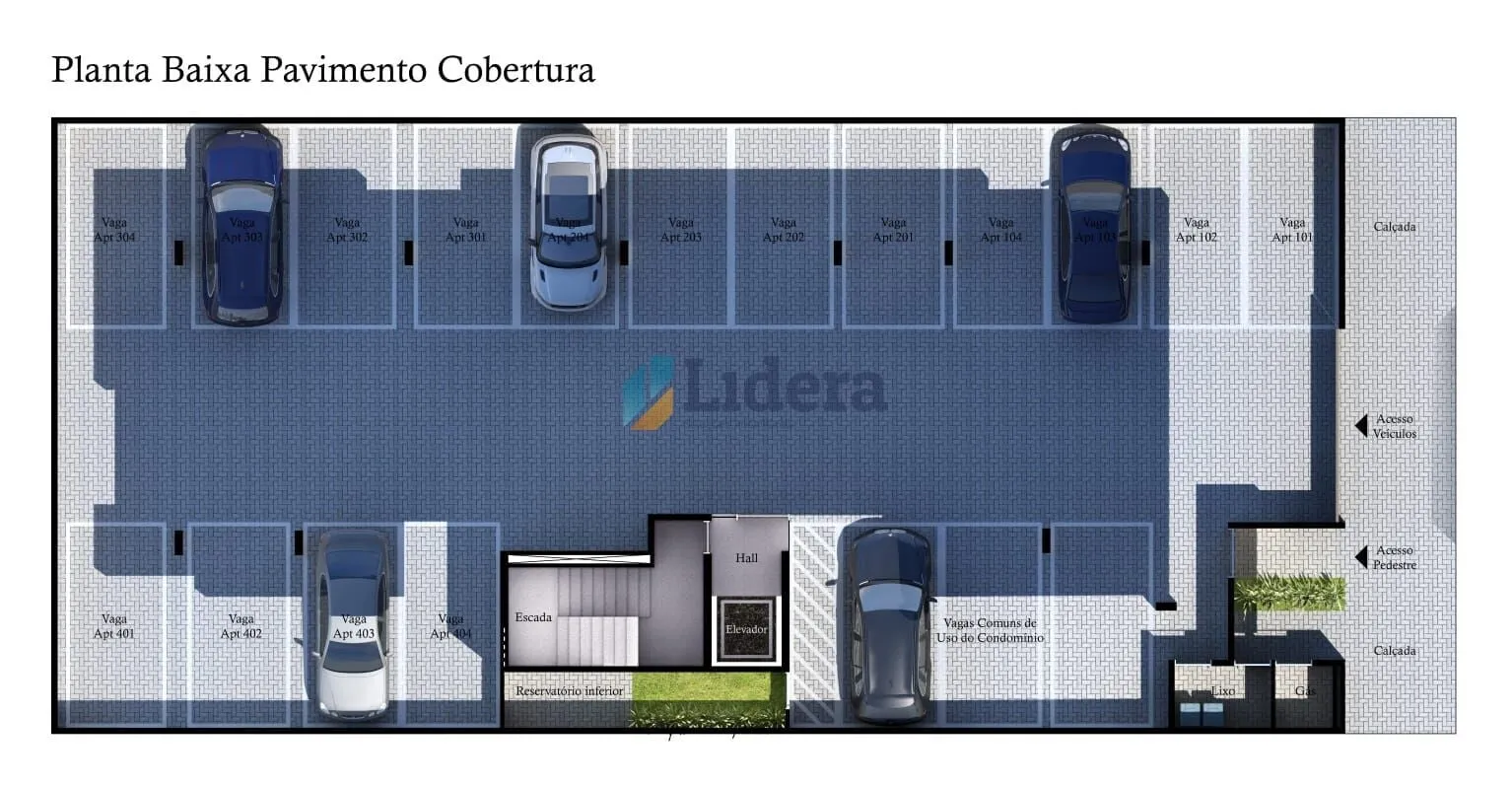 Imagem Apto com 2 vagas e cobertura - 2 Quartos - 1 suite - 101,88 m² total - Intermares, Cabedelo/PB