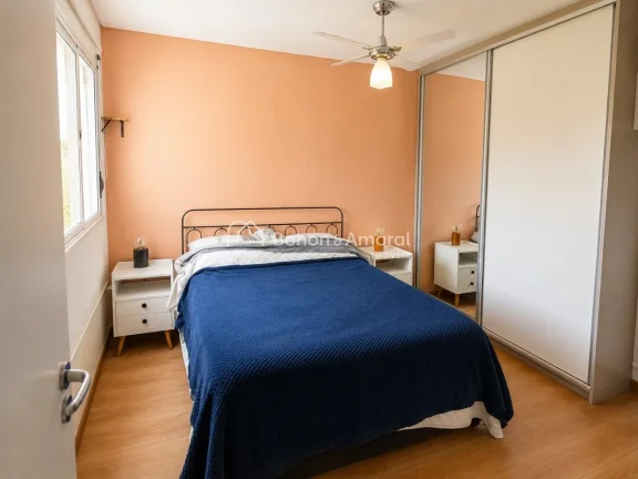 Imagem Apartamento mobiliado à venda no Taquaral, em Campinas, com excelente localização e ambientes pla...