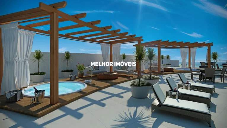 Imagem One Tower apartamentos amplos na beira-mar na Avenida Atlântica em Balneário Camboriú.
