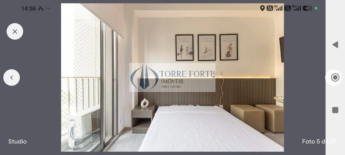 Imagem Lindo apartamento mobiliado, 25 m², bem localizado na Vl. Nova Conceição