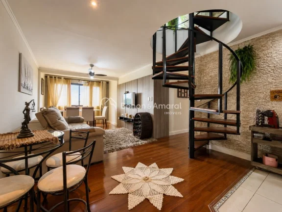 Imagem OPRTUNIDADE! Cobertura duplex no Taquaral, com excelente distribuição dos ambientes, acabamento mo...
