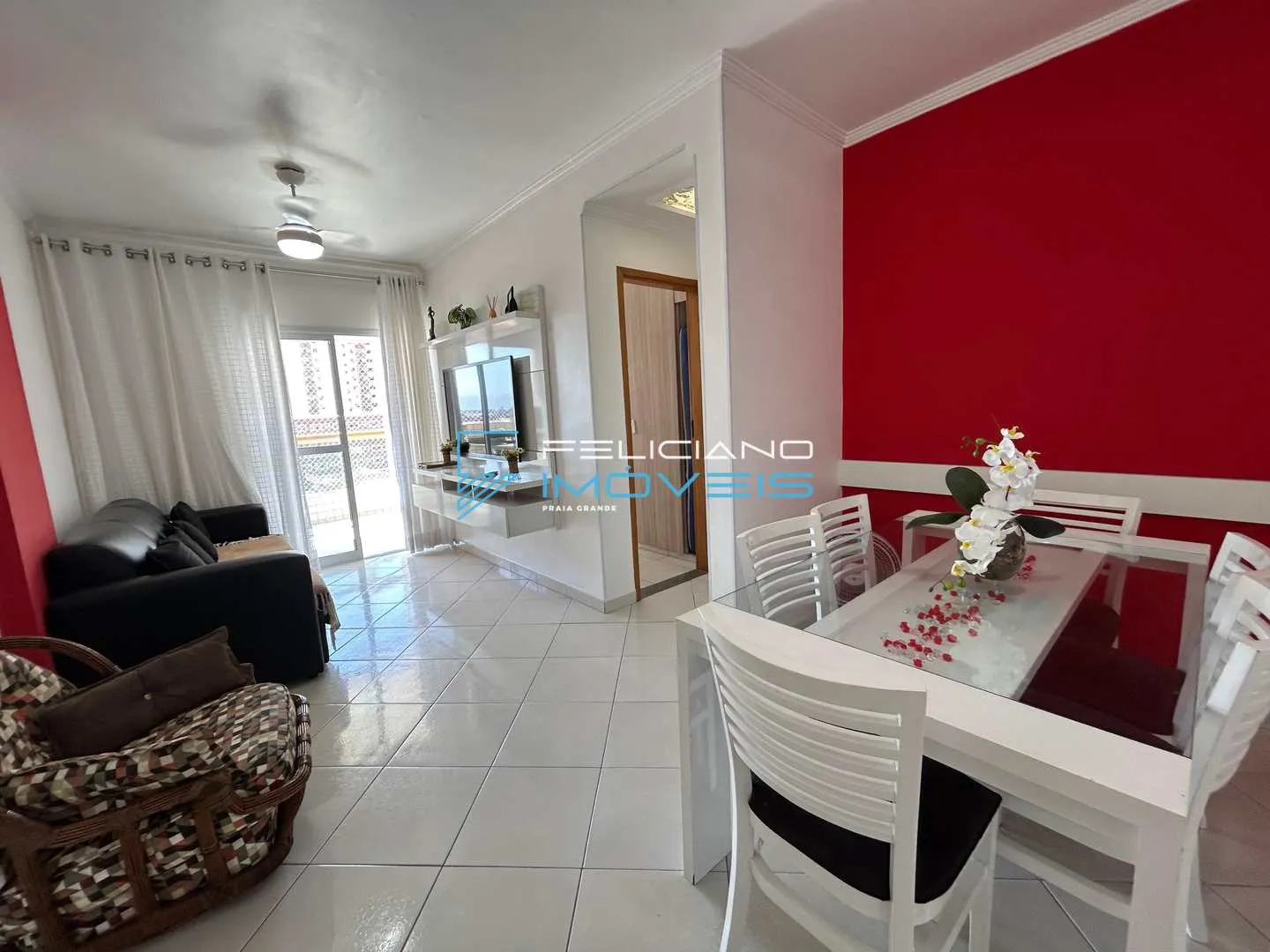 Imagem Apartamento com 1 quarto, Tupi, Praia Grande - R$ 435 mil, Cod: 6096