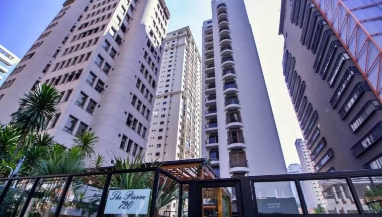 Imagem Flat disponível para locação no Cal Service Flat The Pierre, com 65m², 1 dormitório e 1 vaga de garagem