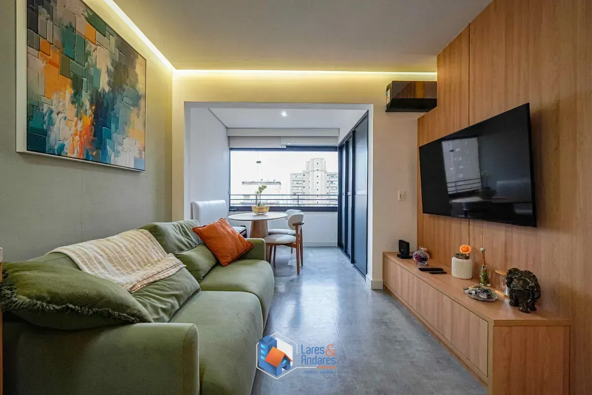 Imagem Apartamento para venda em Vila Mariana com 1 quarto, sendo 1 suíte, 38m²